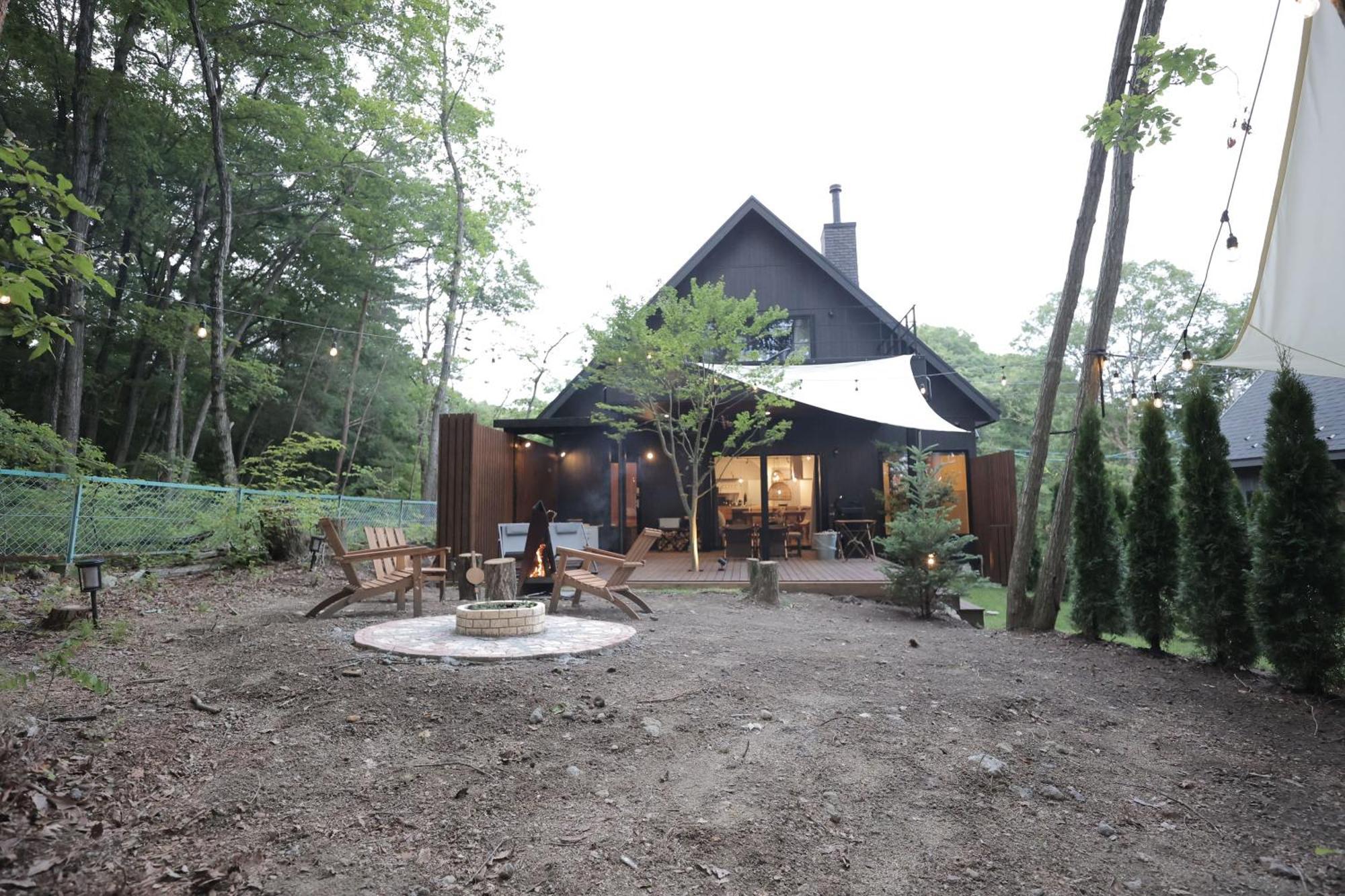 Sauna Forest Cabin 軽井沢 御代田　Mori-Asobi Oiwake Extérieur photo