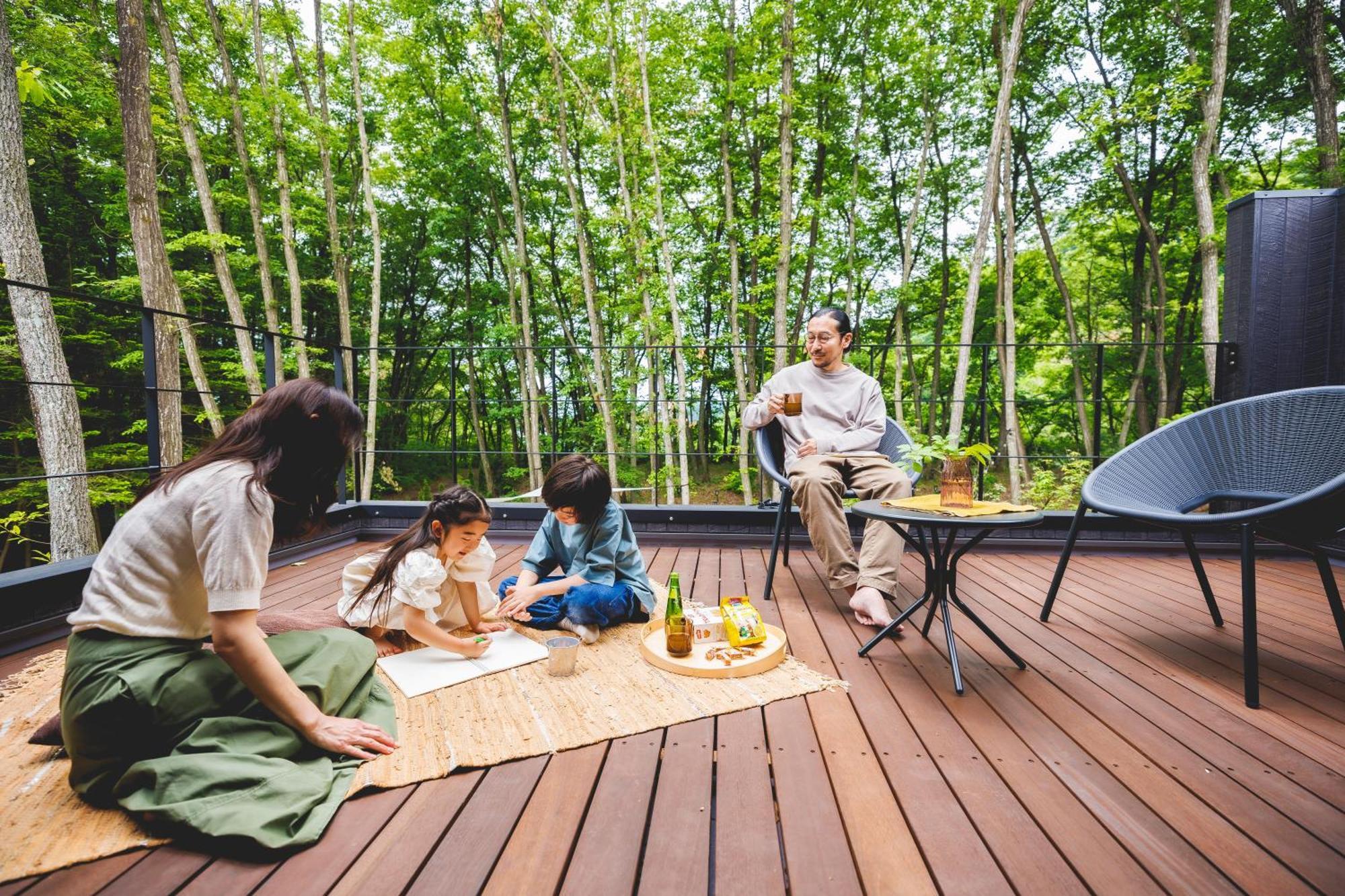 Sauna Forest Cabin 軽井沢 御代田　Mori-Asobi Oiwake Extérieur photo
