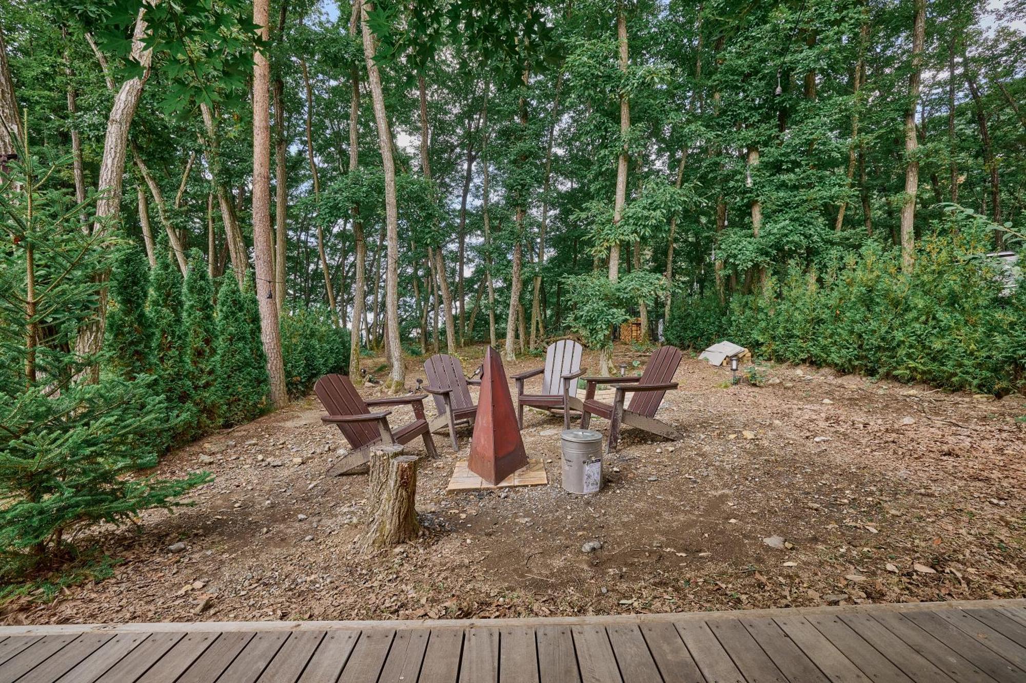 Sauna Forest Cabin 軽井沢 御代田　Mori-Asobi Oiwake Extérieur photo