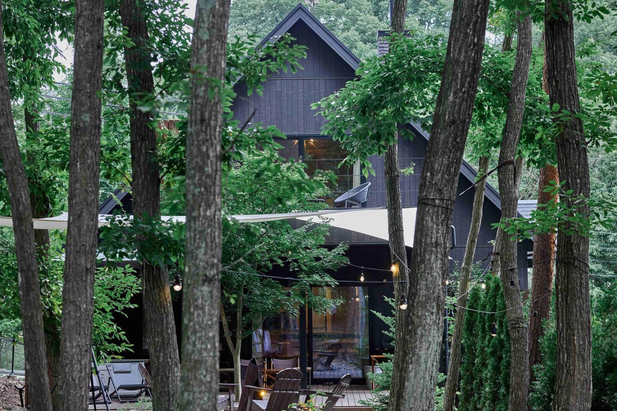 Sauna Forest Cabin 軽井沢 御代田　Mori-Asobi Oiwake Extérieur photo