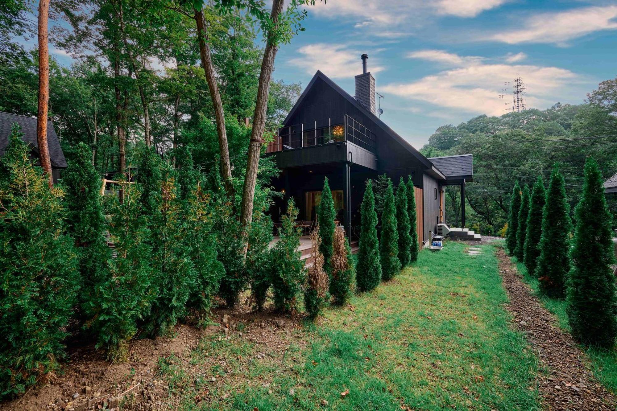 Sauna Forest Cabin 軽井沢 御代田　Mori-Asobi Oiwake Extérieur photo